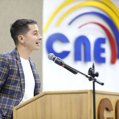 Juan Martín participando en un espacio del Consejo Nacional Electoral